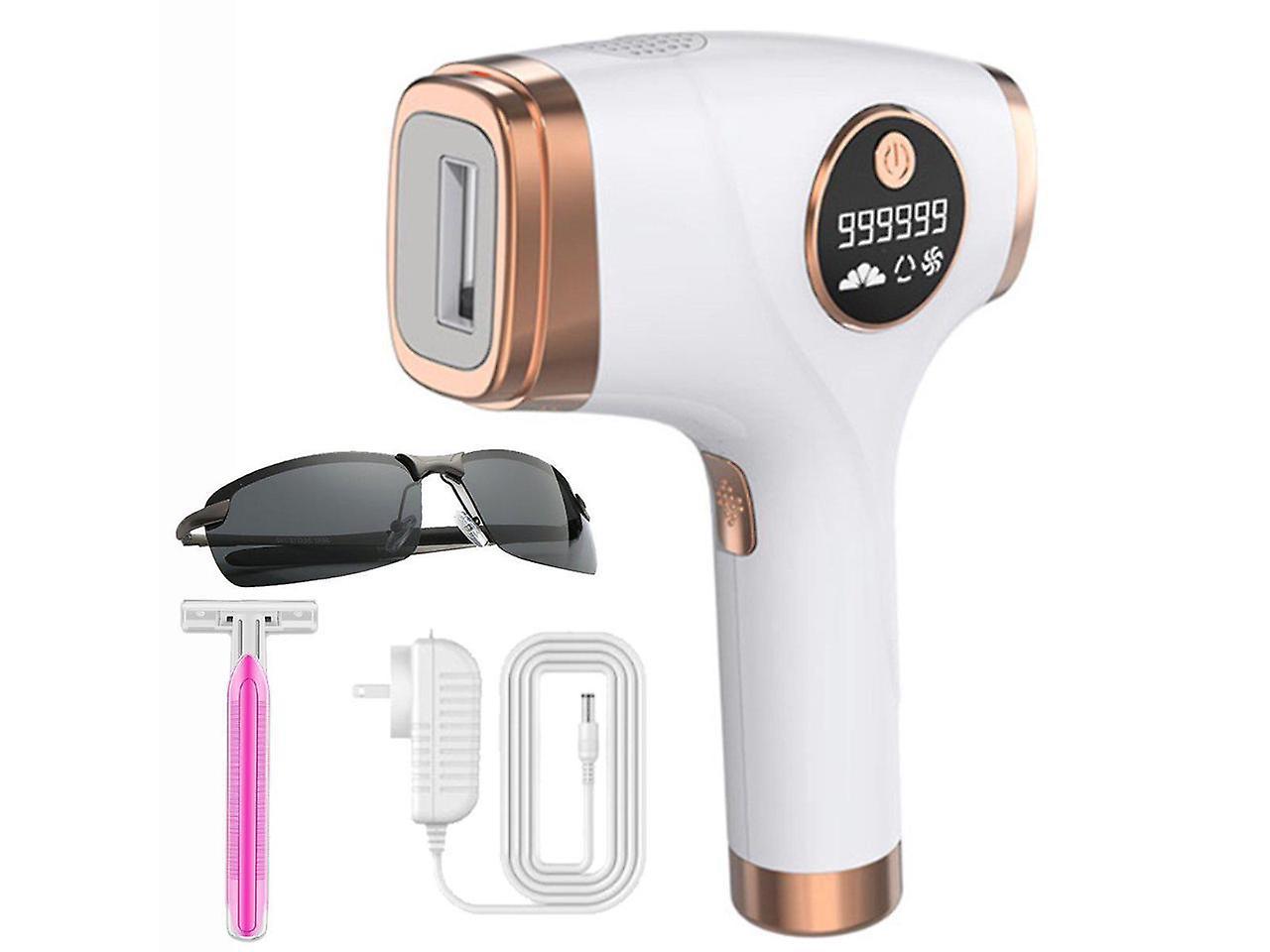 Yoovee IPL Device - Laser Treatment for Men & Women at Home. 999,999 Flashes, FDA Approved, Perfect for Face, Legs, Arms & Bikini Line